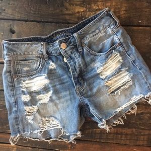 American eagle tomgirl shorts